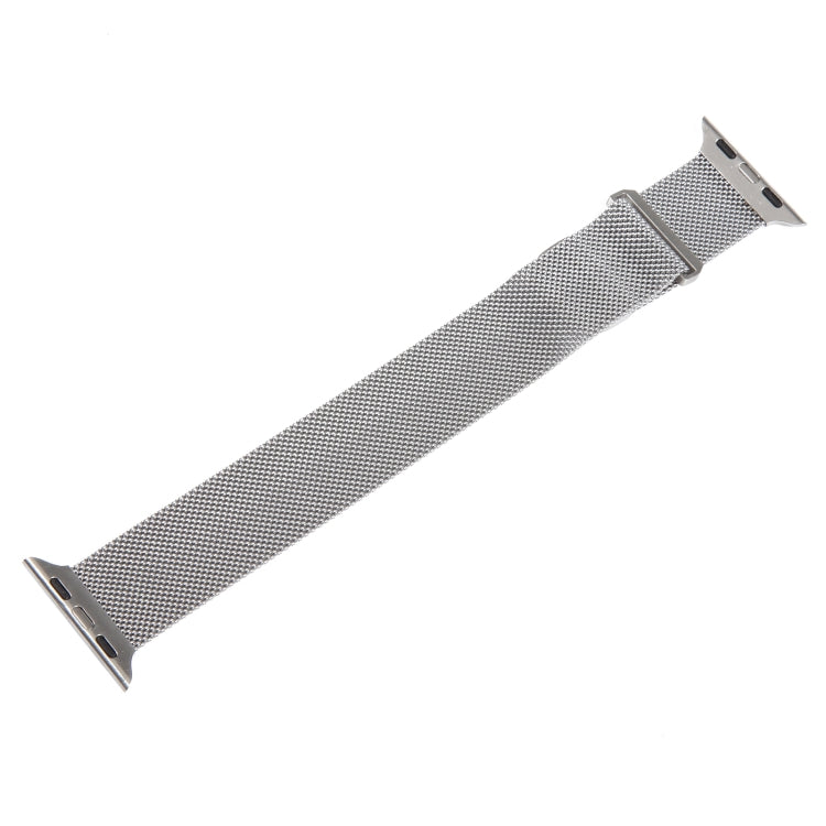 For Apple Watch 5 40mm Milanese Metal Magnetic Watch Band(Silver) - Watch Bands by PMC TechLife | Online Shopping South Africa | PMC TechLife