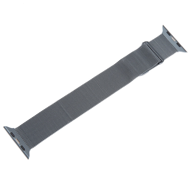 For Apple Watch 4 40mm Milanese Metal Magnetic Watch Band(Space Grey) - Watch Bands by PMC TechLife | Online Shopping South Africa | PMC TechLife