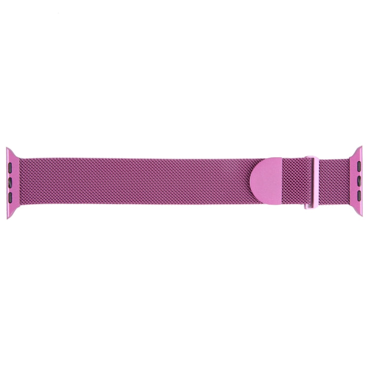For Apple Watch 4 40mm Milanese Metal Magnetic Watch Band(Purple) - Watch Bands by PMC TechLife | Online Shopping South Africa | PMC TechLife