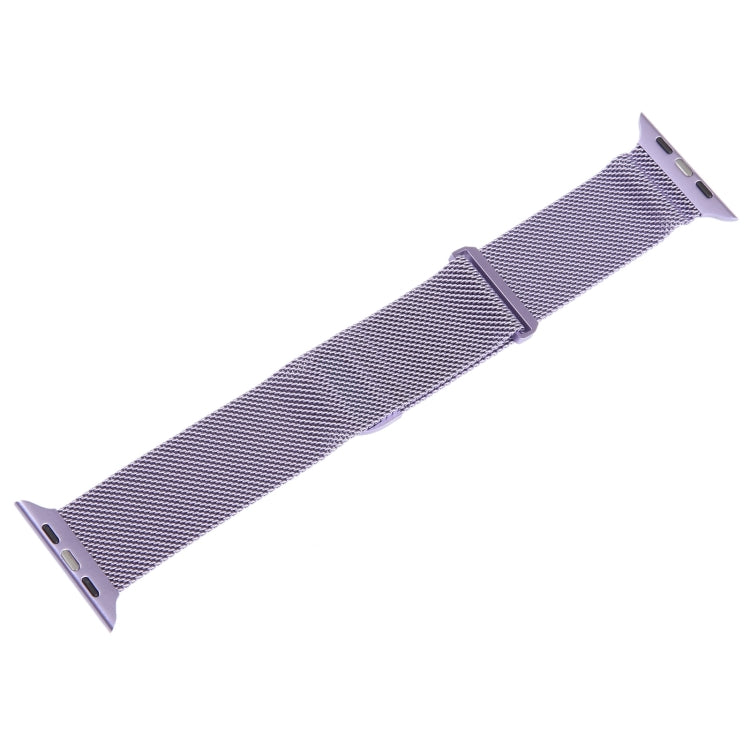 For Apple Watch SE 2023 44mm Milanese Metal Magnetic Watch Band(Lavender Purple) - free shipping - PMC TechLife - Order now!