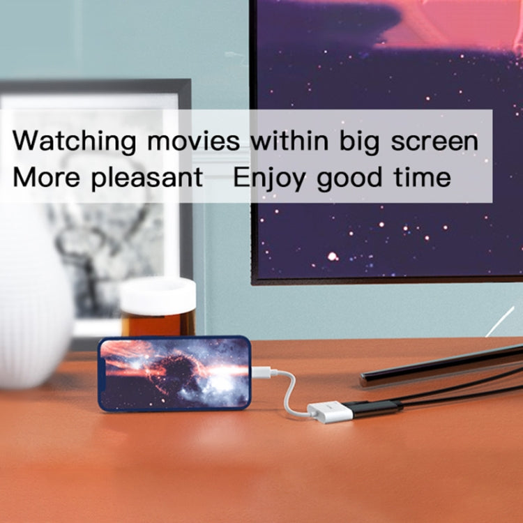 Yesido HM06 8 Pin to HDMI Audio Video Adapter - Converter & Adapter by Yesido | Online Shopping South Africa | PMC TechLife | Buy Now Pay Later Mobicred