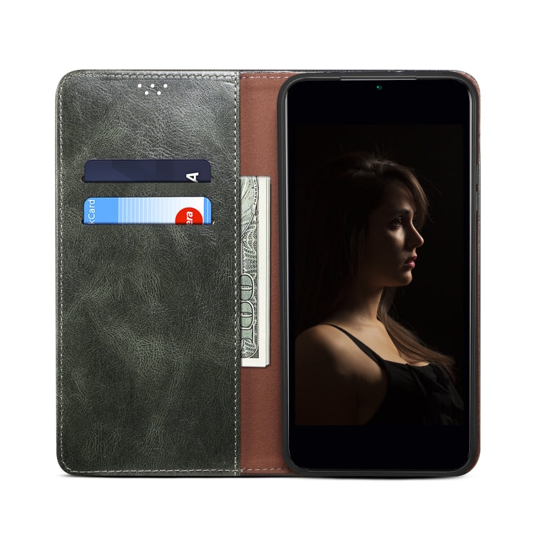 For Realme 11 Pro / 11 Pro+ Oil Wax Crazy Horse Texture Leather Phone Case(Green) - free shipping - PMC TechLife - Order now!
