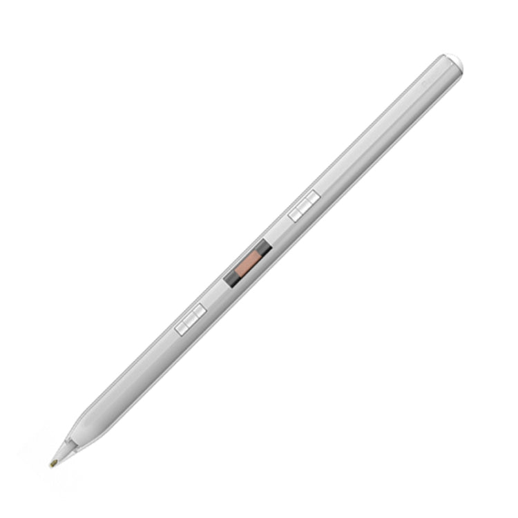P10s Transparent Case Wireless Charging Stylus Pen for iPad 2018 or Later(White) - Stylus Pen by PMC TechLife | Online Shopping South Africa | PMC TechLife