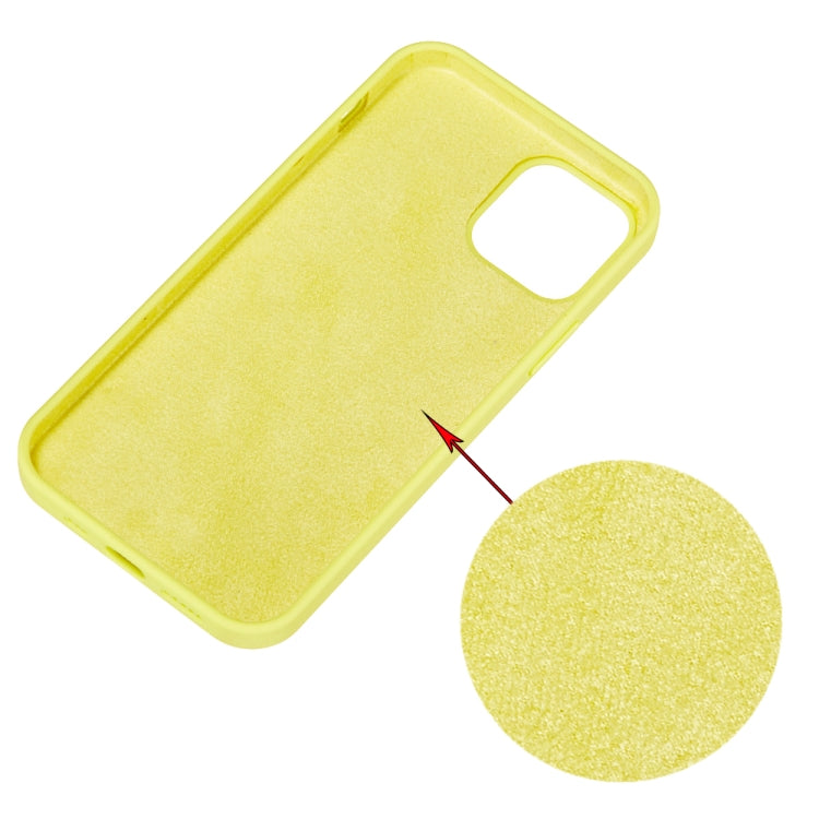 For iPhone 15 Solid Color Silicone Phone Case(Lemon Yellow) - iPhone 15 Cases by PMC TechLife | Online Shopping South Africa | PMC TechLife