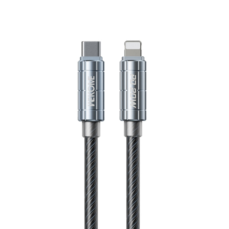 WK WDC-205 PD 20W USB-C/Type-C to 8 Pin Super Fast Charge Data Cable, Length: 1m(Black) - 2 in 1 Cable by WK | Online Shopping South Africa | PMC TechLife | Buy Now Pay Later Mobicred