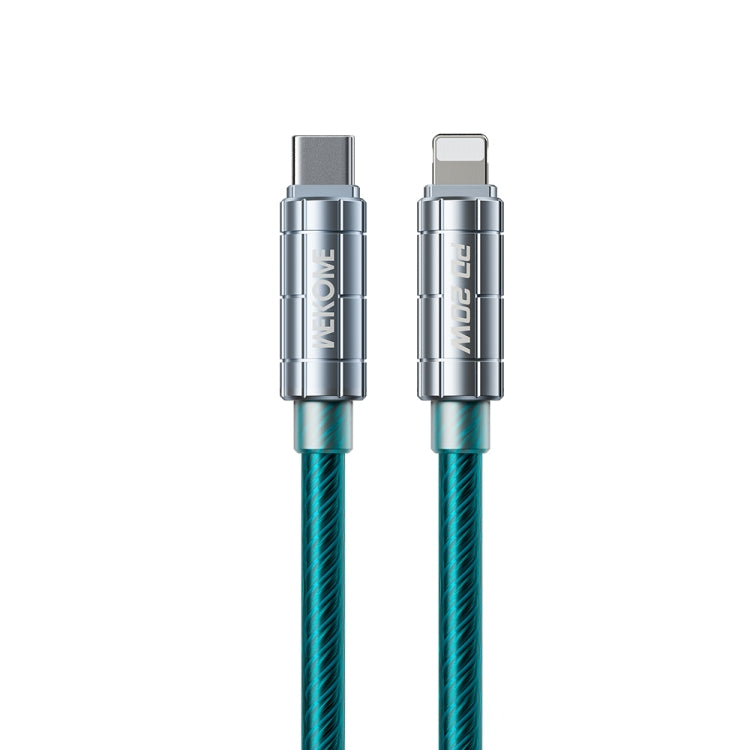 WK WDC-205 PD 20W USB-C/Type-C to 8 Pin Super Fast Charge Data Cable, Length: 1m(Blue) - 2 in 1 Cable by WK | Online Shopping South Africa | PMC TechLife | Buy Now Pay Later Mobicred