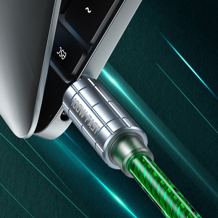 WK WDC-205 PD 20W USB-C/Type-C to 8 Pin Super Fast Charge Data Cable, Length: 1m(Green) - free shipping - PMC TechLife - Order now!