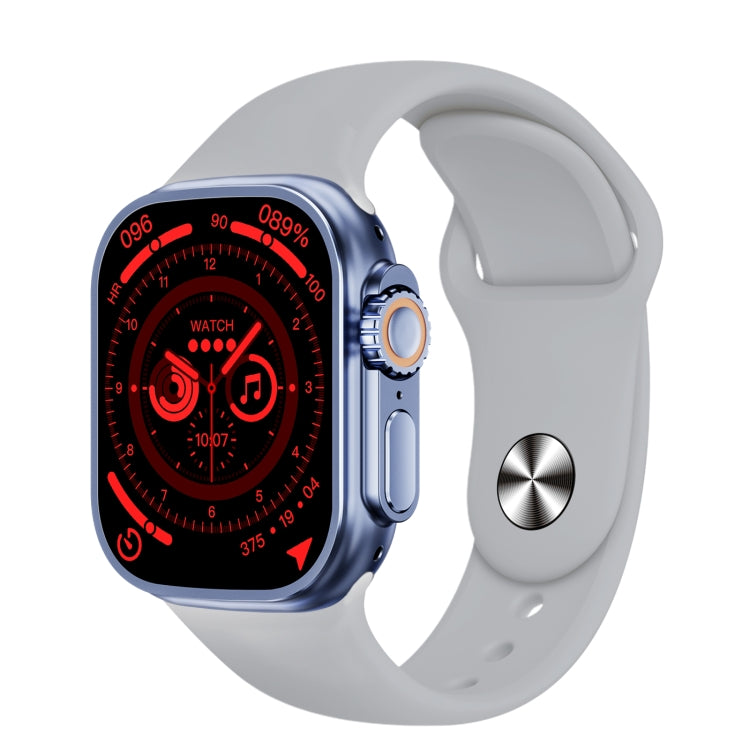 WS-E9 Ultra 2.2 inch IP67 Waterproof Silicone Band Smart Watch, Support Heart Rate / NFC(Silver) - Smart Watches by PMC TechLife | Online Shopping South Africa | PMC TechLife