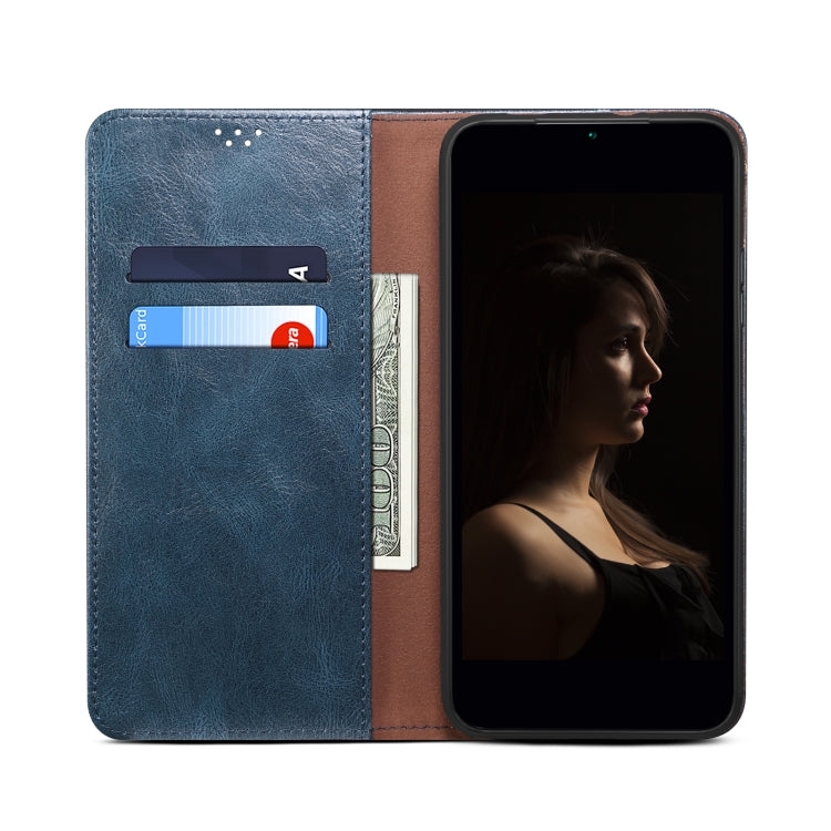 For Xiaomi 13 Lite / Civi 2 Oil Wax Crazy Horse Texture Leather Phone Case(Blue) - free shipping - PMC TechLife - Order now!