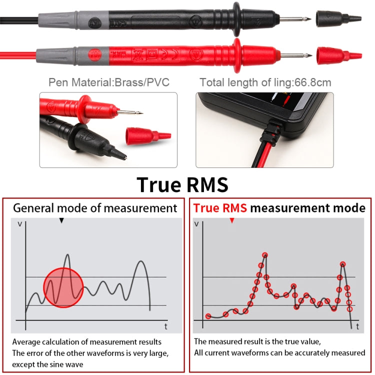 WinAPEX Smart Touch Screen Digital Multimeter, Model:8138 - Digital Multimeter by WinAPEX | Online Shopping South Africa | PMC TechLife | Buy Now Pay Later Mobicred