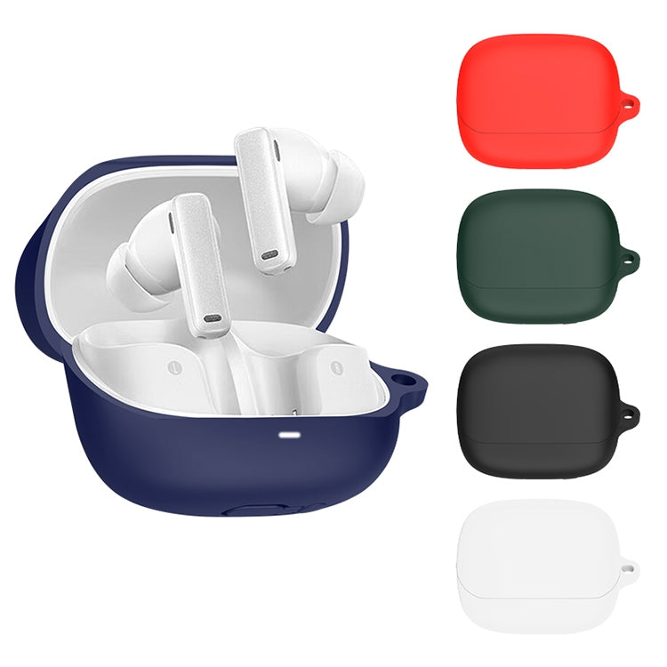 For Baseus Bowie M2s Wireless Earphone Silicone Protective Case(Dark Green) - Other Earphone Case by PMC TechLife | Online Shopping South Africa | PMC TechLife