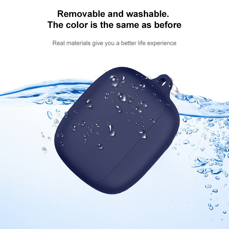 For Baseus Bowie M2s Wireless Earphone Silicone Protective Case(Dark Green) - Other Earphone Case by PMC TechLife | Online Shopping South Africa | PMC TechLife