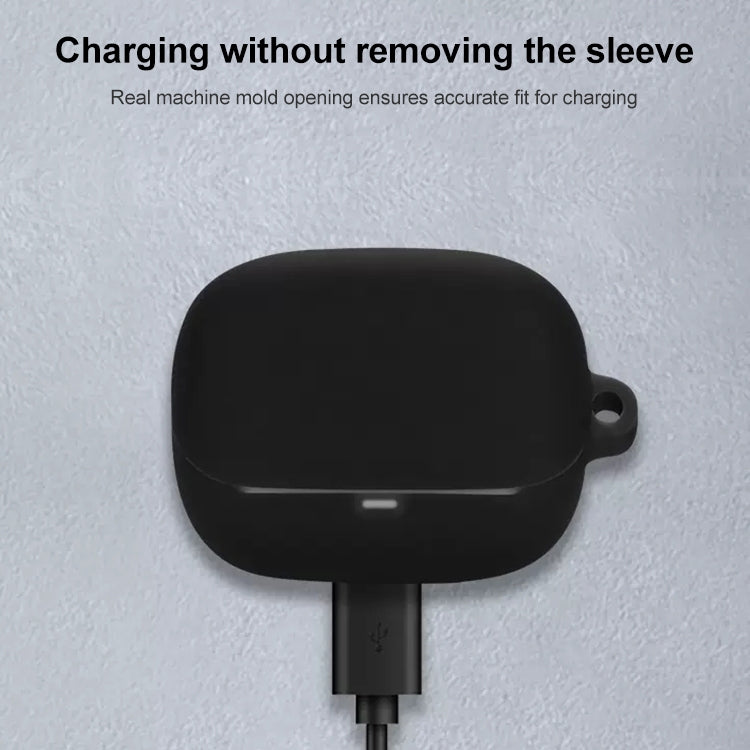 For Baseus Bowie M2s Wireless Earphone Silicone Protective Case(Black) - Other Earphone Case by PMC TechLife | Online Shopping South Africa | PMC TechLife