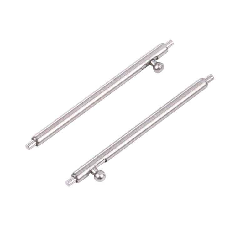 26mm 100pcs Stainless Steel Watch Band Connector, Outside Diameter:1.8mm - Watch Bands by PMC TechLife | Online Shopping South Africa | PMC TechLife