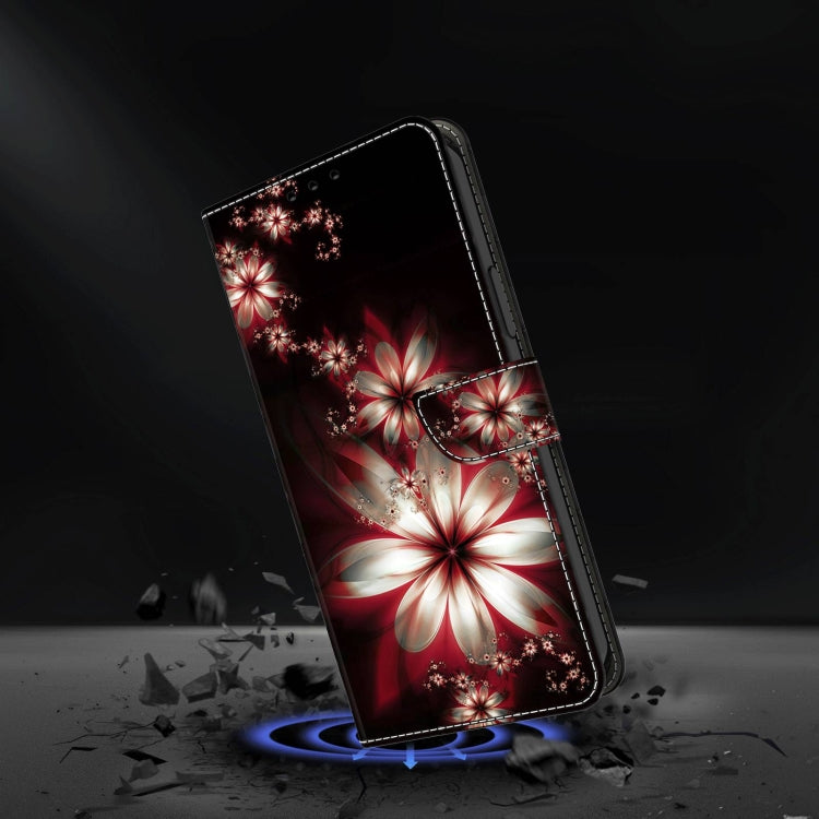 For Xiaomi Redmi 9T Crystal 3D Shockproof Protective Leather Phone Case(Fantastic Flower) - free shipping - PMC TechLife - Order now!