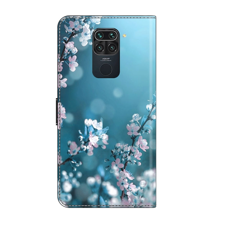 For Xiaomi Redmi Note 9 Crystal 3D Shockproof Protective Leather Phone Case(Plum Flower) - free shipping - PMC TechLife - Order now!