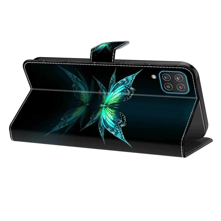 For Xiaomi Redmi Note 12 Pro+ Crystal 3D Shockproof Protective Leather Phone Case(Reflection Dutterfly) - free shipping - PMC TechLife - Order now!