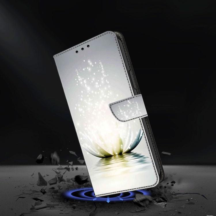 For Xiaomi Redmi Note 12 5G Global / Poco X5 Crystal 3D Shockproof Protective Leather Phone Case(Light Lotus) - free shipping - PMC TechLife - Order now!