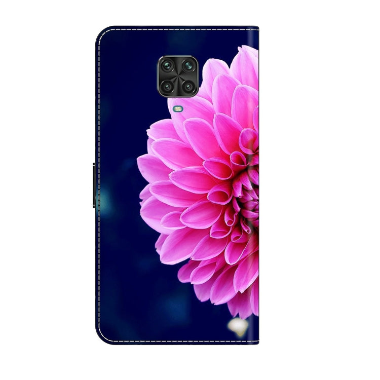 For Xiaomi Redmi Note 9 Pro Crystal 3D Shockproof Protective Leather Phone Case(Pink Petals) - free shipping - PMC TechLife - Order now!