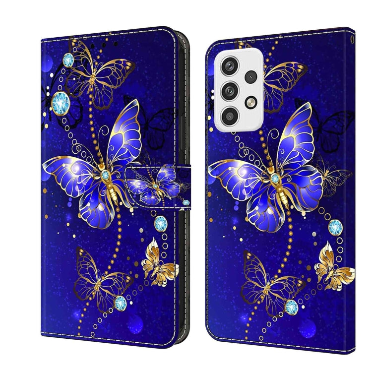 For Samsung Galaxy A23 5G Crystal 3D Shockproof Protective Leather Phone Case(Diamond Butterfly) - free shipping - PMC TechLife - Order now!