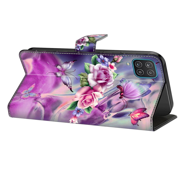 For Samsung Galaxy A32 5G Crystal 3D Shockproof Protective Leather Phone Case(Butterfly) - free shipping - PMC TechLife - Order now!
