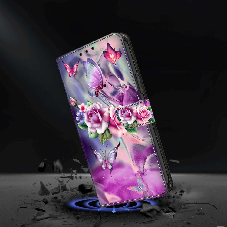 For Samsung Galaxy A32 5G Crystal 3D Shockproof Protective Leather Phone Case(Butterfly) - free shipping - PMC TechLife - Order now!