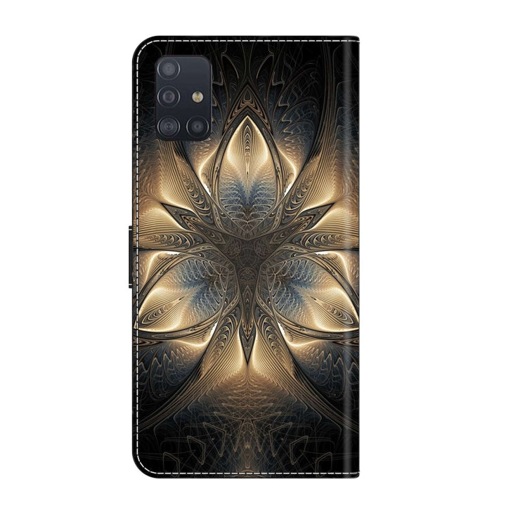 For Samsung Galaxy A51 4G Crystal 3D Shockproof Protective Leather Phone Case(Luminous Building) - free shipping - PMC TechLife - Order now!