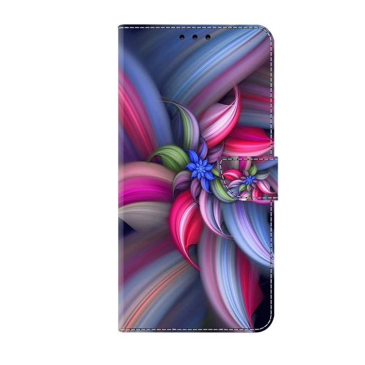 For Samsung Galaxy S21 FE 5G Crystal 3D Shockproof Protective Leather Phone Case(Colorful Flower) - free shipping - PMC TechLife - Order now!