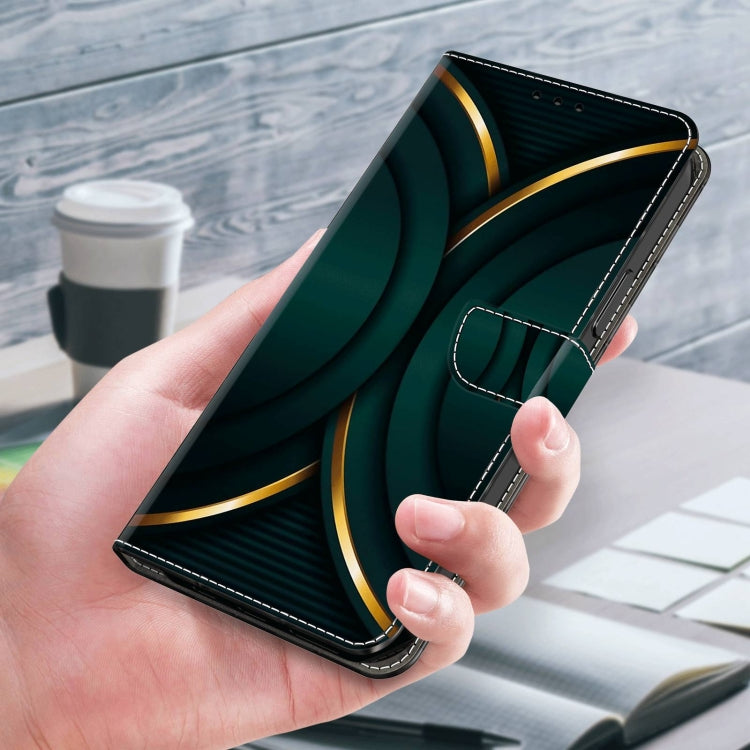 For Samsung Galaxy S23 Crystal 3D Shockproof Protective Leather Phone Case(Gold Outline) - free shipping - PMC TechLife - Order now!