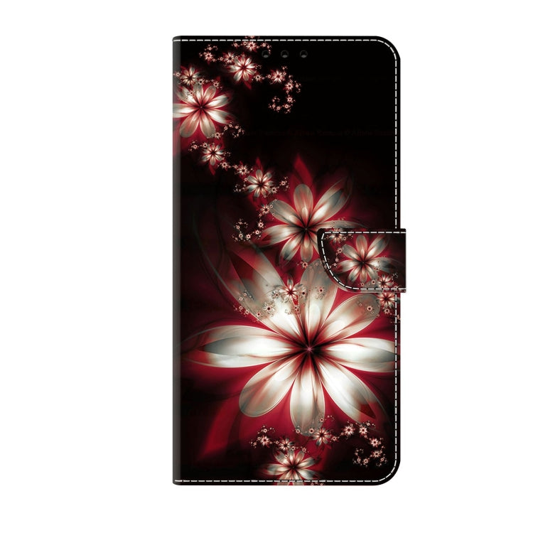 For Samsung Galaxy S23 Crystal 3D Shockproof Protective Leather Phone Case(Fantastic Flower) - free shipping - PMC TechLife - Order now!