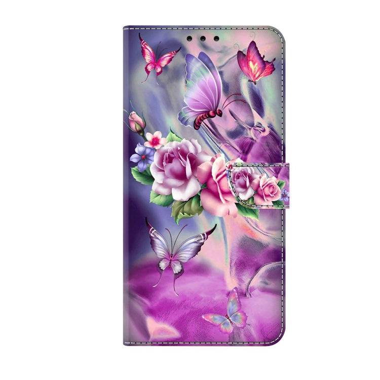 For Samsung Galaxy S23 Ultra Crystal 3D Shockproof Protective Leather Phone Case(Butterfly) - free shipping - PMC TechLife - Order now!