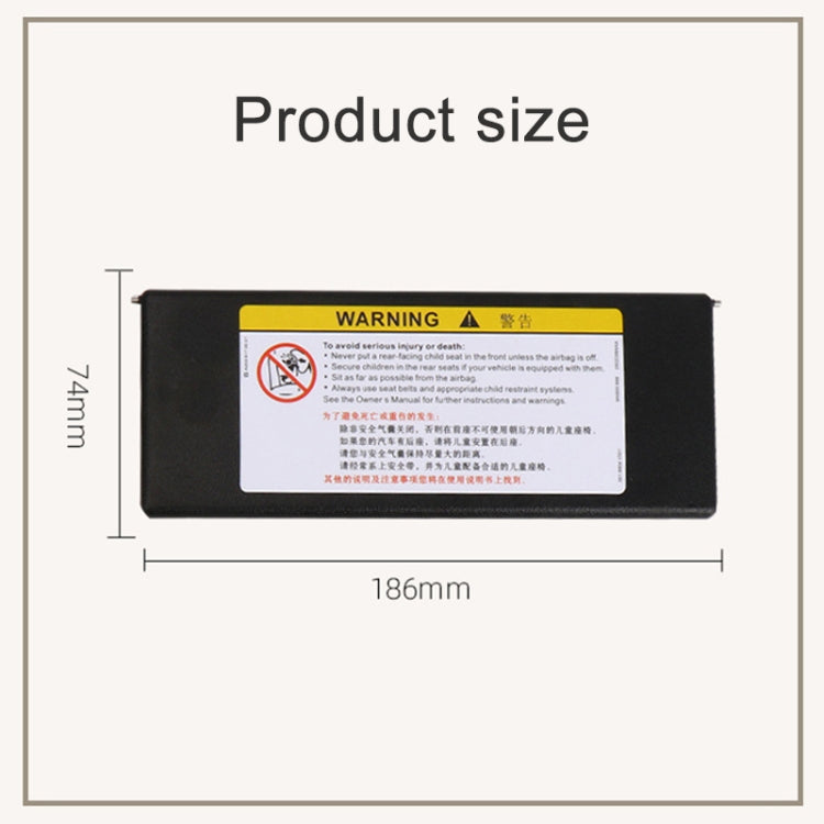 For Peugeot 308 2010-2022 Left-hand Drive Car Sun Visor Makeup Mirror Cover 98177070(Black) - free shipping - PMC TechLife - Order now!