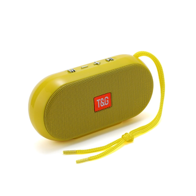T&G TG179 Outdoor Multifunctional Wireless Bluetooth Speaker Support USB / TF / FM(Yellow) - Mini Speaker by T&G | Online Shopping South Africa | PMC TechLife