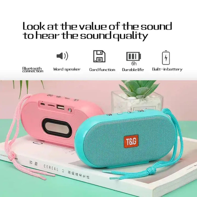 T&G TG179 Outdoor Multifunctional Wireless Bluetooth Speaker Support USB / TF / FM(Red) - Mini Speaker by T&G | Online Shopping South Africa | PMC TechLife | Buy Now Pay Later Mobicred