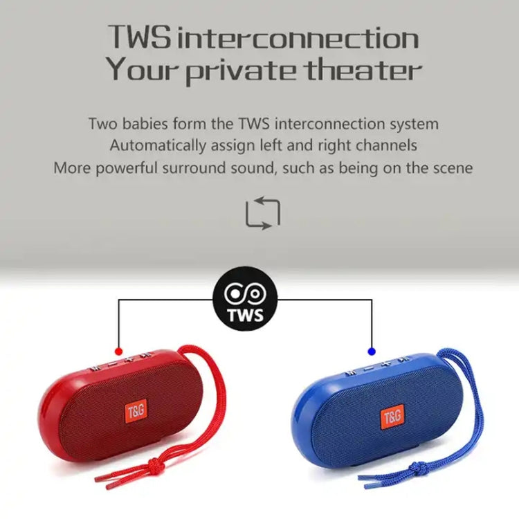 T&G TG179 Outdoor Multifunctional Wireless Bluetooth Speaker Support USB / TF / FM(Black) - Mini Speaker by T&G | Online Shopping South Africa | PMC TechLife | Buy Now Pay Later Mobicred