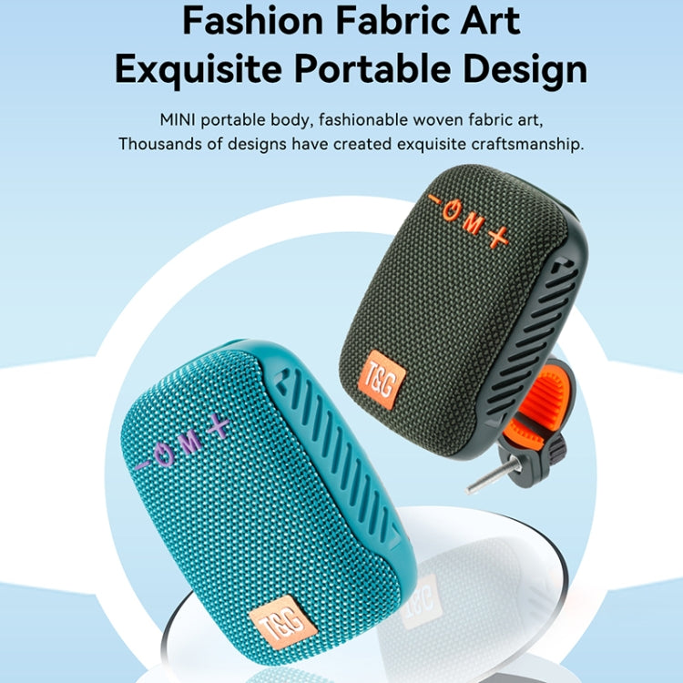 T&G TG-392 Outdoor Bicycle TWS Wireless Bluetooth IPX5 Waterproof Speaker(Blue) - free shipping - PMC TechLife - Order now!