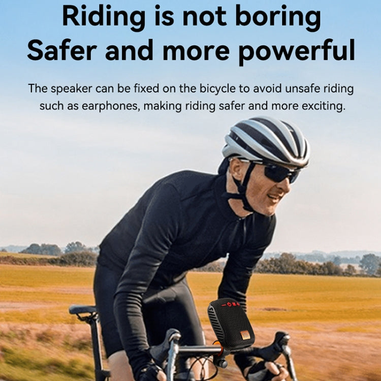 T&G TG-392 Outdoor Bicycle TWS Wireless Bluetooth IPX5 Waterproof Speaker(Purple) - Waterproof Speaker by T&G | Online Shopping South Africa | PMC TechLife | Buy Now Pay Later Mobicred