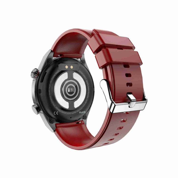 ET450 1.39 inch IP67 Waterproof Silicone Band Smart Watch, Support ECG / Non-invasive Blood Glucose Measurement(Red) - Smart Watches by PMC TechLife | Online Shopping South Africa | PMC TechLife