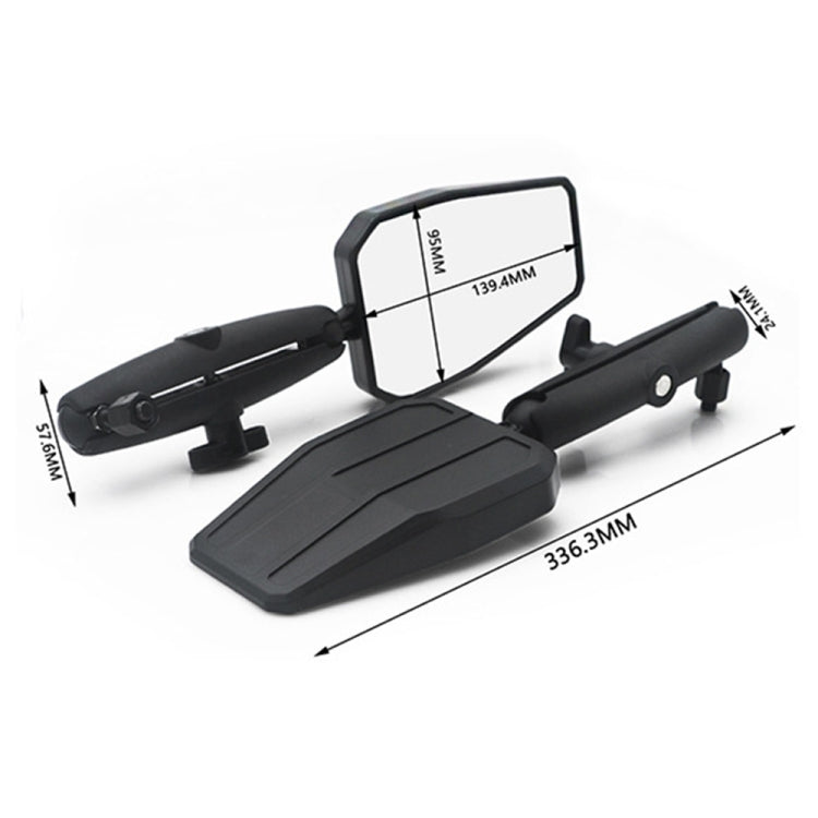 SF-174 Off-Road Motorcycle Foldable Rearview Mirror - Side Mirrors by PMC TechLife | Online Shopping South Africa | PMC TechLife