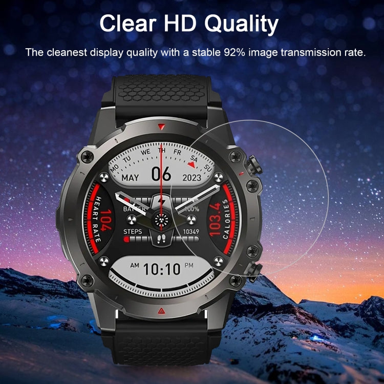 For Zeblaze Vibe 7 Lite 10pcs 0.26mm 2.5D 9H Tempered Glass Film Watch Screen Protector - Screen Protector by PMC TechLife | Online Shopping South Africa | PMC TechLife