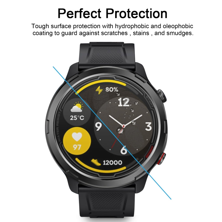 For Zeblaze Stratos 2 Lite 50pcs 0.26mm 2.5D 9H Tempered Glass Film Watch Screen Protector - Screen Protector by PMC TechLife | Online Shopping South Africa | PMC TechLife
