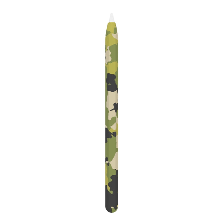 For Apple Pencil 1 LOVE MEI Camouflage Silicone Protective Pen Case(Green) - Pencil Accessories by LOVE MEI | Online Shopping South Africa | PMC TechLife | Buy Now Pay Later Mobicred
