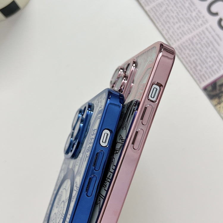 For iPhone 11 Electroplated Circuit Board Pattern MagSafe Phone Case(Dark Blue) - free shipping - PMC TechLife - Order now!
