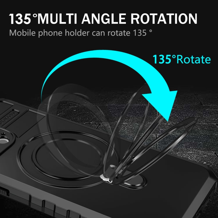 For iPhone 15 Pro MagSafe Magnetic Holder Phone Case(Black) - free shipping - PMC TechLife - Order now!