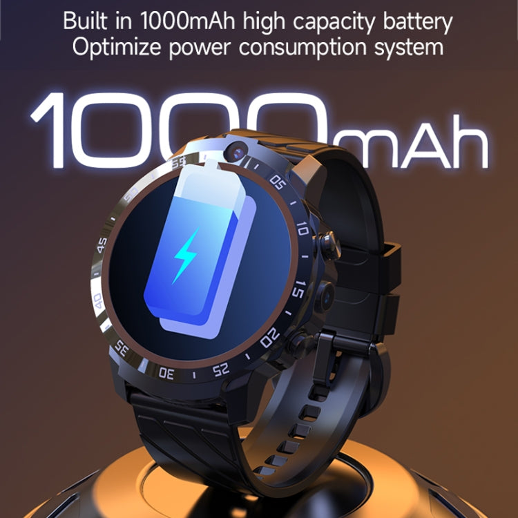 MT27 4G+64G 1.6 inch IP67 Waterproof 4G Android 8.1 Smart Watch Support Heart Rate / GPS, Type:Leather Band - Android Watch by PMC TechLife | Online Shopping South Africa | PMC TechLife