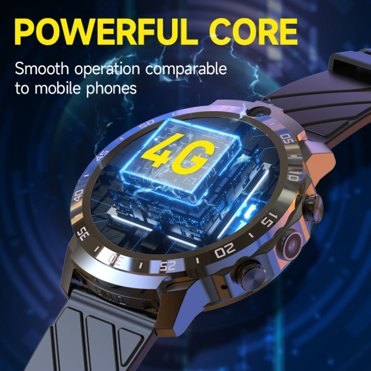 MT27 4G+64G 1.6 inch IP67 Waterproof 4G Android 8.1 Smart Watch Support Heart Rate / GPS, Type:Leather Band - Android Watch by PMC TechLife | Online Shopping South Africa | PMC TechLife