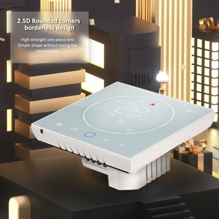 BHT-008GAL 95-240V AC 5A Smart Home Water Heating LED Thermostat Without WiFi(Black) - Thermostat & Thermometer by PMC TechLife | Online Shopping South Africa | PMC TechLife