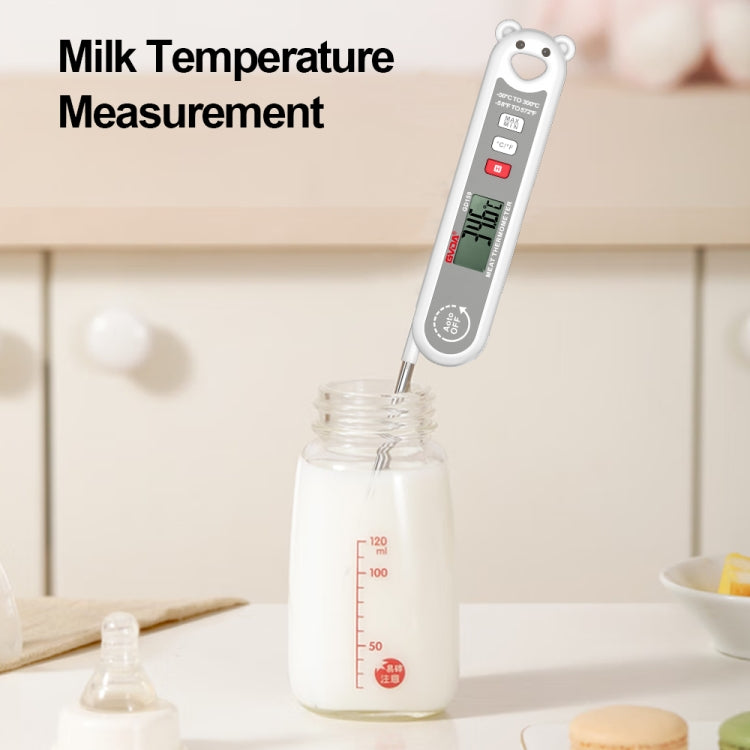 GVDA GD159 Foldable Digital Thermometer Food Temperature Measurement Tool - Cooking Thermometers by GVDA | Online Shopping South Africa | PMC TechLife | Buy Now Pay Later Mobicred