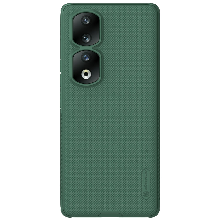 For Honor 90 Pro NILLKIN Frosted Shield Pro Magnetic Phone Case(Green) - Honor Cases by NILLKIN | Online Shopping South Africa | PMC TechLife | Buy Now Pay Later Mobicred