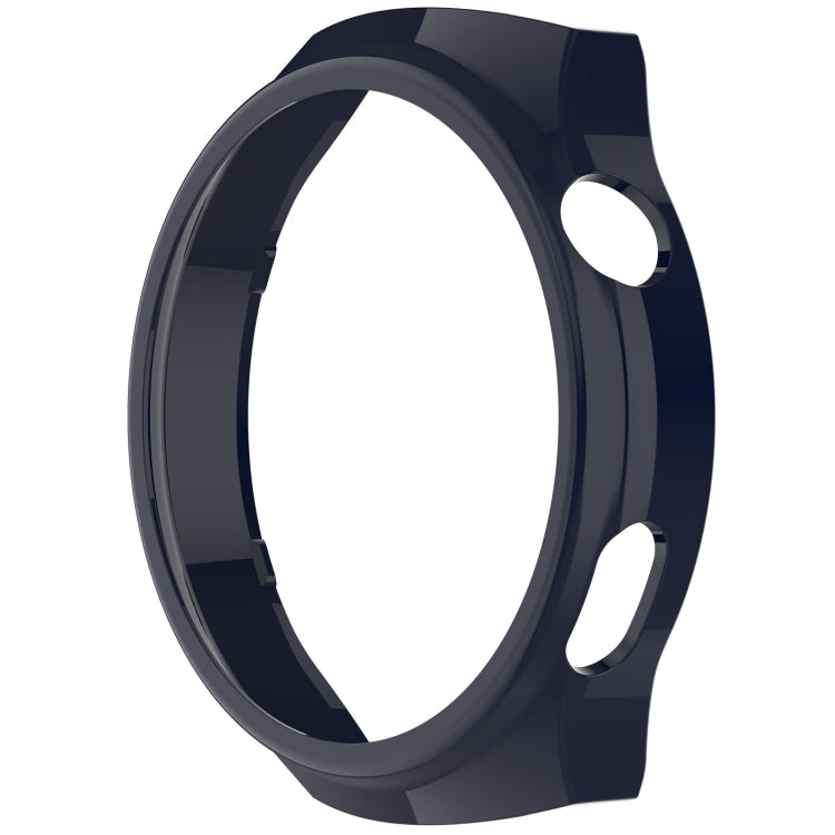 For Huawei Watch 4 Pro Half Coverage Hollowed Watch Protective Case + Hydrogel Film Set(Ink Blue) - Watch Cases by PMC TechLife | Online Shopping South Africa | PMC TechLife